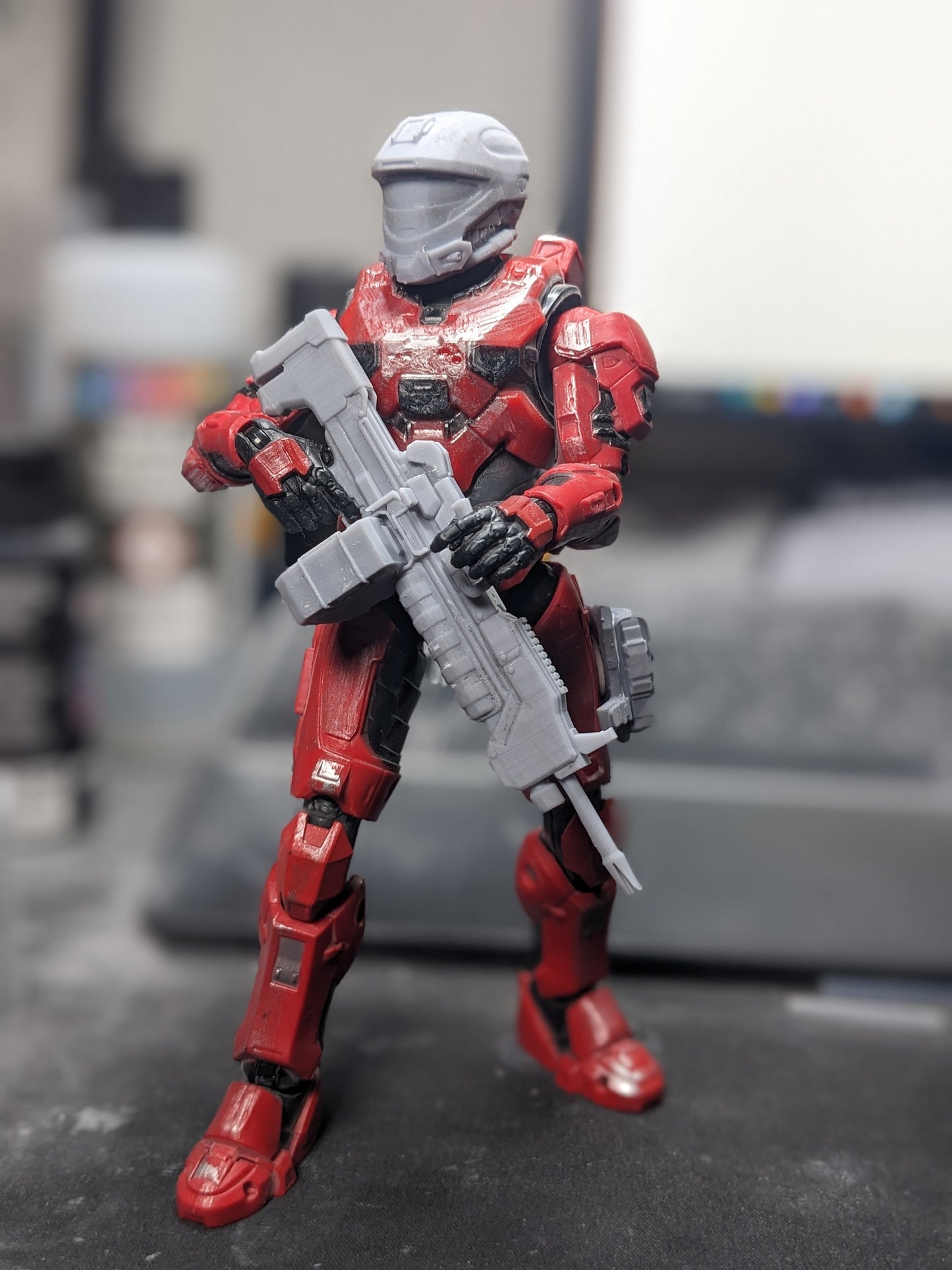 Halo Reach MG73 concept weapon for Spartan Collection (6.5 in)