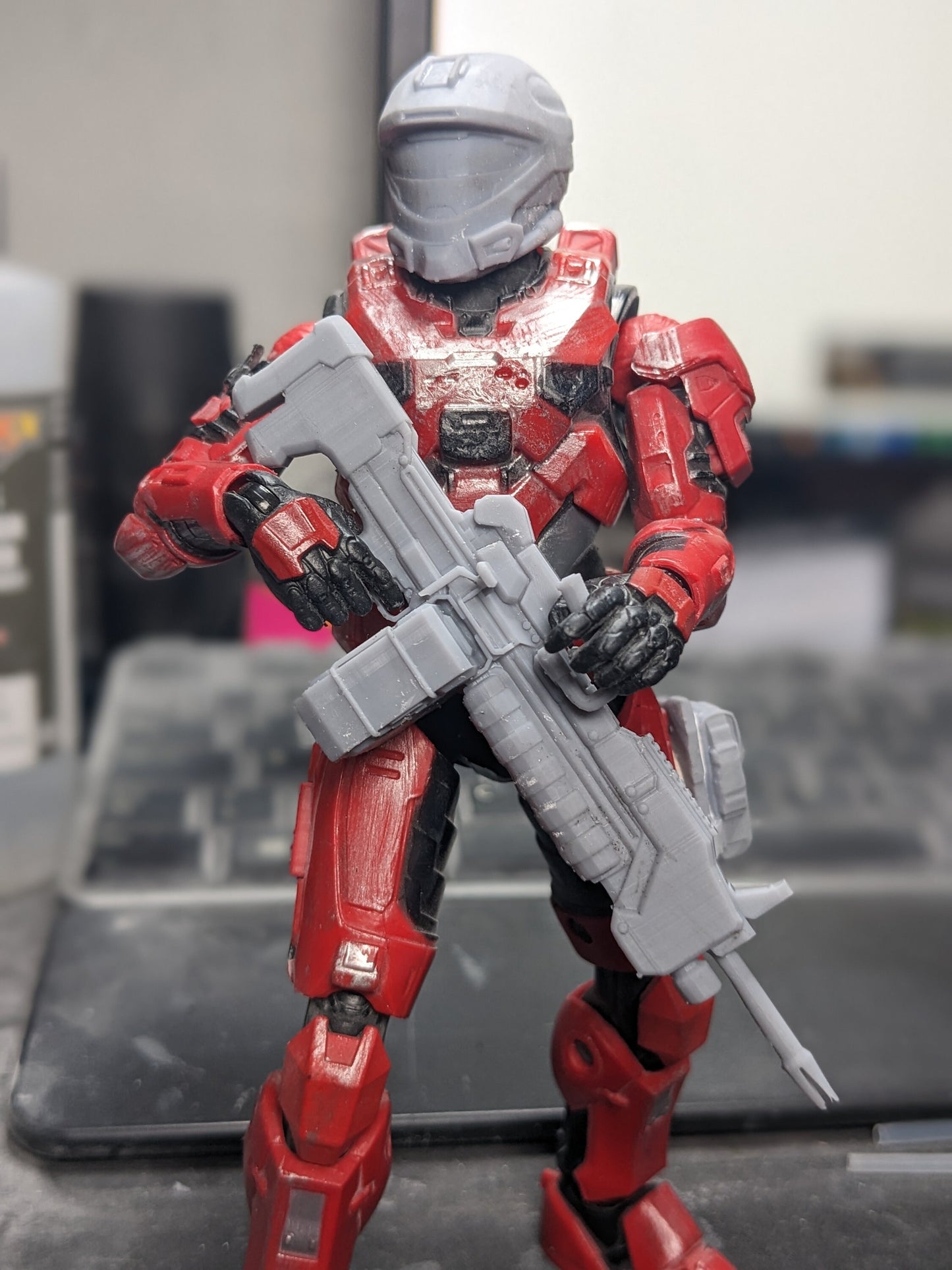 Halo Reach MG73 concept weapon for Spartan Collection (6.5 in)