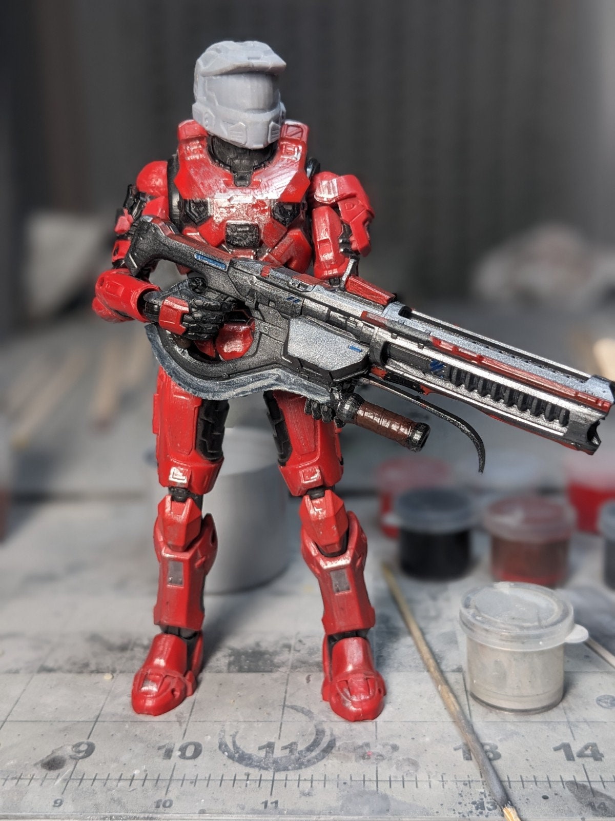 Banished Shock Rifle for Spartan Collection (6.5in)