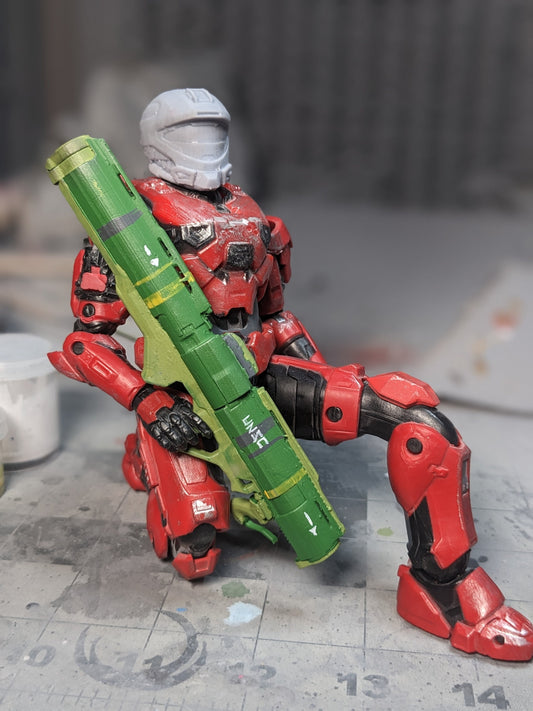 Halo 5 Pilum Rocket Launcher for Spartan Collection (6.5 in)