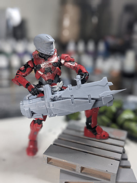 Halo Infinite Scrap Cannon for Spartan Collection (6.5in)