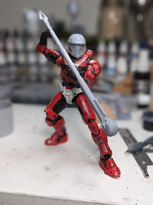 Multiplayer CTF Flag for Spartan Collection (6.5 in)
