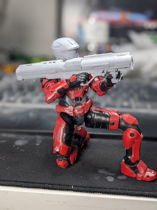 Halo 5 Pilum Rocket Launcher for Spartan Collection (6.5 in)