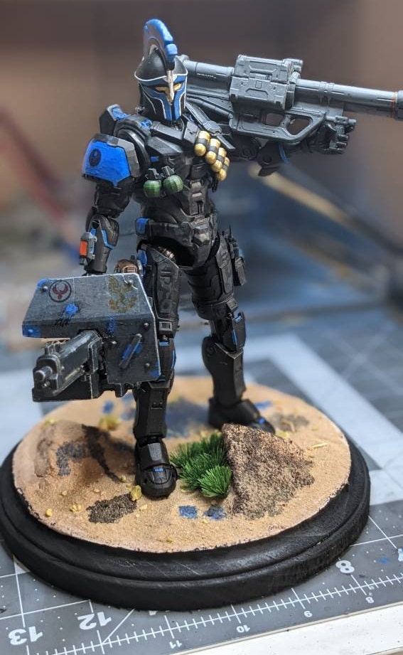 M247 Turret with shield for Spartan Collection (6.5in)