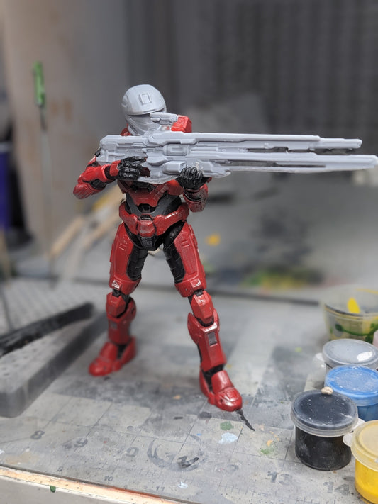 Forerunner Binary Rifle for Spartan Collection (6.5 in)
