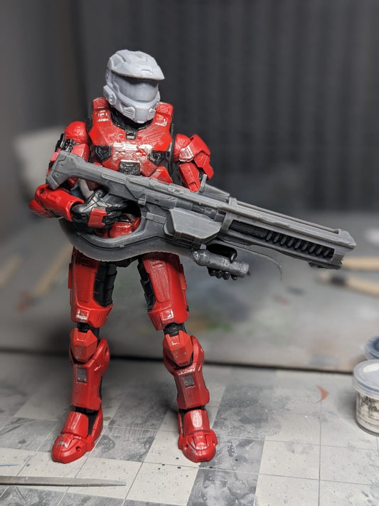 Banished Shock Rifle for Spartan Collection (6.5in)