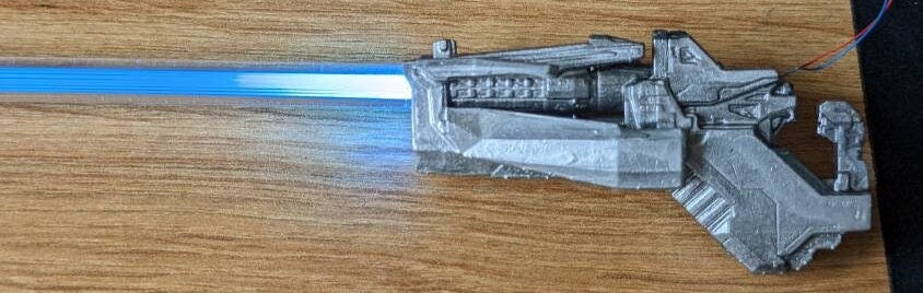 Sentinel Beam weapon for Spartan Collection (6.5 in)