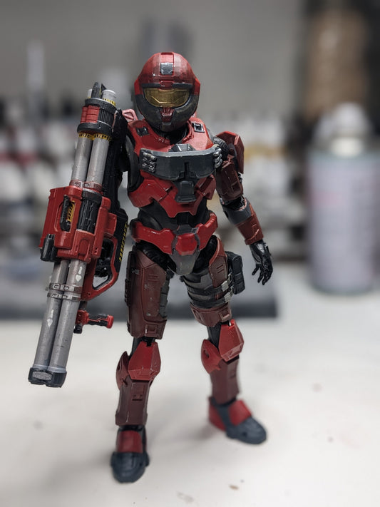 Halo infinite UNSC Rocket launcher for Spartan Collection (6.5 in)